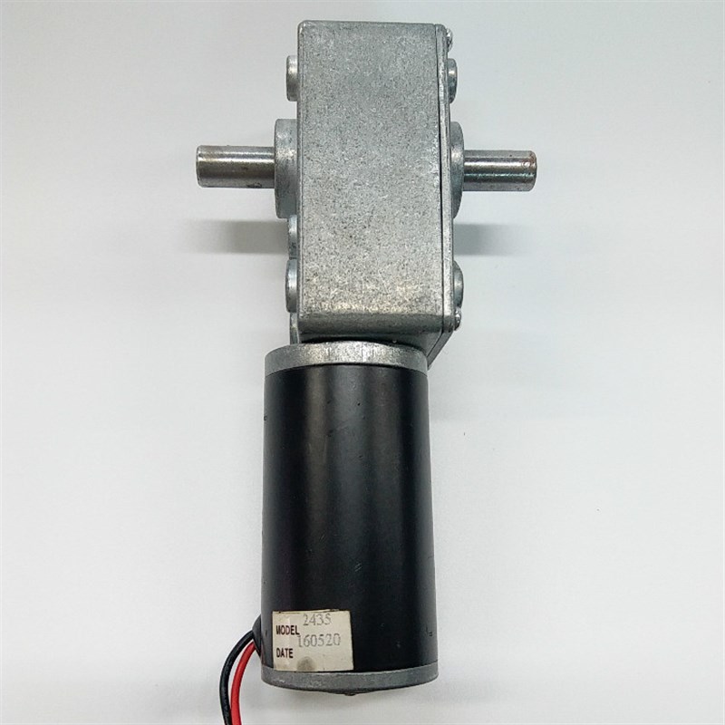 634JSX - 31zy蜗轮蜗杆电y机直流减速 双出轴12v24v 大力矩15w