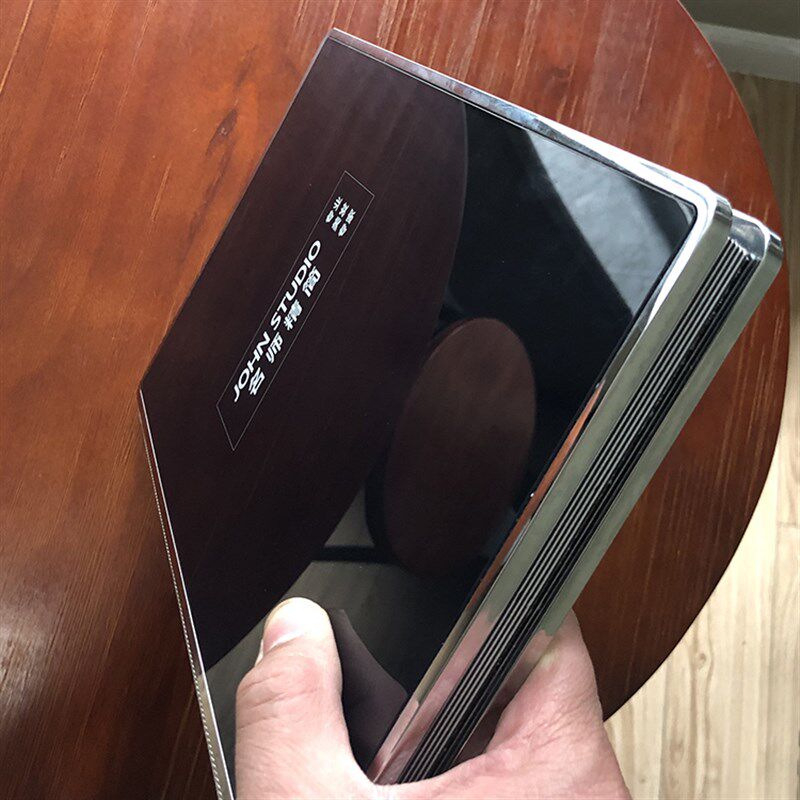 高端理髲店价目册定制作资深设计师美发沙龙个性画册格表消费指南