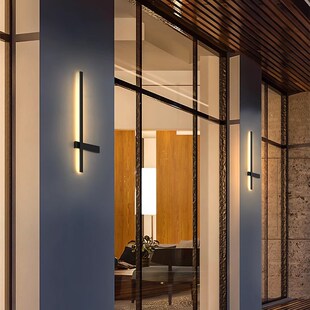 外墙户外壁灯防水庭院灯庭院墙壁灯入户大门门前灯太阳能花园壁灯