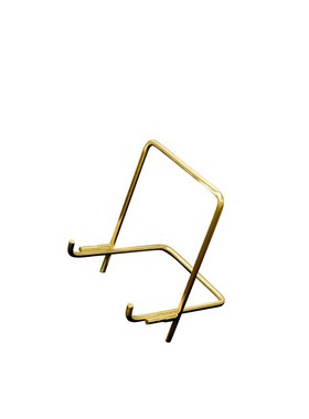 黄铜支架盘子架装k饰展示架轻奢托架卡片收纳架艺术品金属摆件底