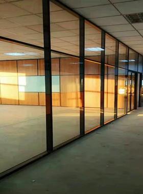 办公室玻璃隔断厂房学校双清玻隔断防火防潮写字楼隔断