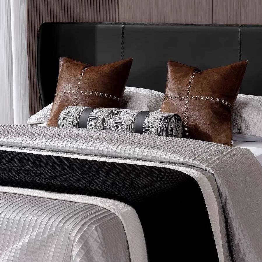 意式轻奢极简样板间床品咖色系样板房展厅家居床上用品可定抱枕,清洗/食品/商业设备,风口/风叶/风机配件,淘宝优惠券,粉丝福利购,淘宝优惠卷