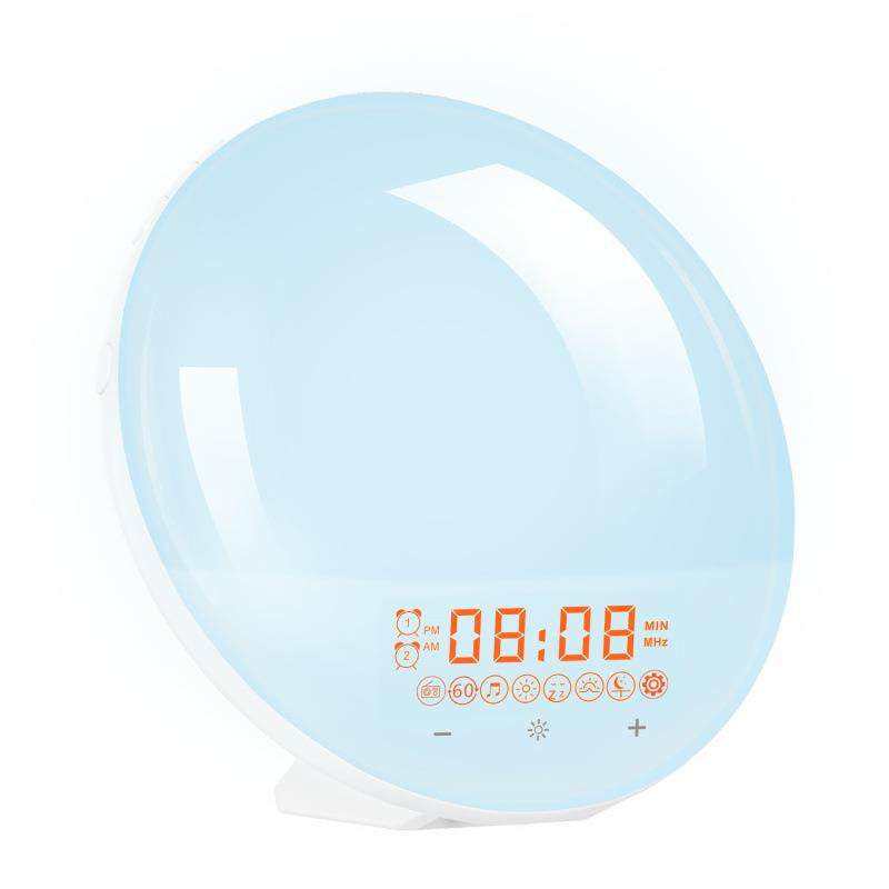 七彩拍拍灯电子闹钟自然日出唤醒灯日落伴睡LED床头灯可反向充电,清洗/食品/商业设备,风口/风叶/风机配件,淘宝优惠券,粉丝福利购,淘宝优惠卷