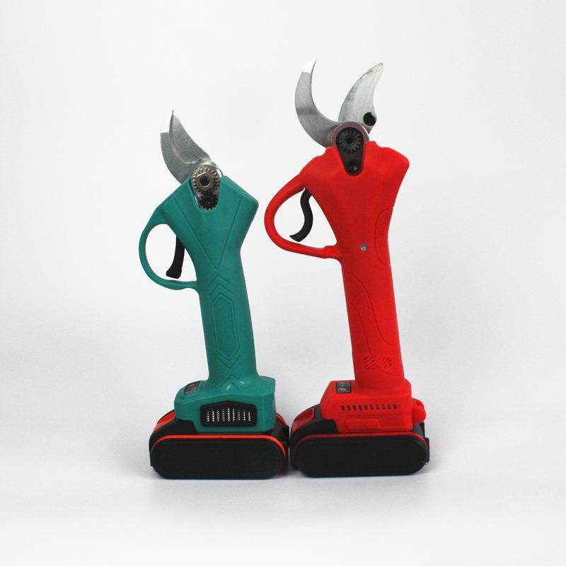 电动修枝剪锂电充电式果枝剪无线便携电动树枝剪园林工具电剪子