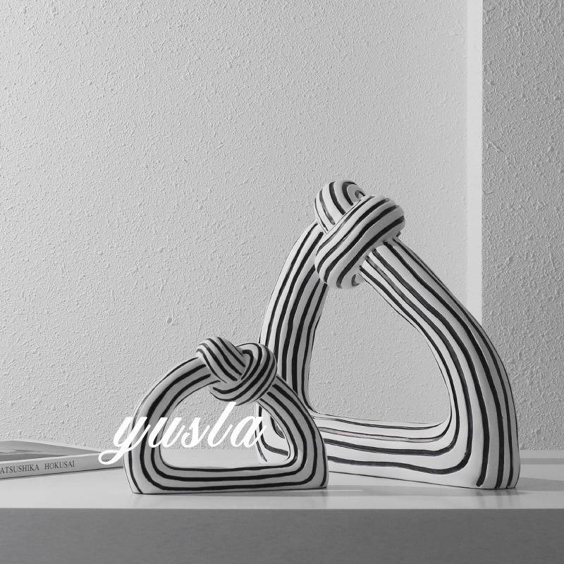 奶油风工艺摆件样板间客厅电视柜玄关柜儿童房艺术餐边柜软装饰品