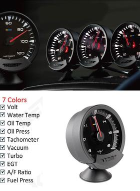 greddi汽车改装天狼星仪表涡轮压力油压水温转速油温排温三联表