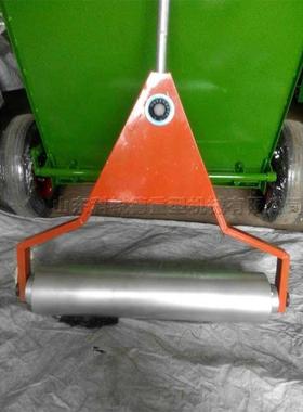 橡胶颗粒摊铺电滚轴滚轴宽度600mm电热板校园跑道摊铺整平工具