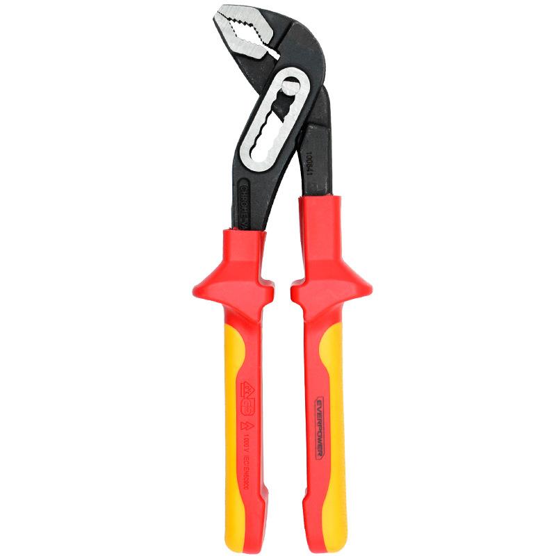 艾威博尔双色柄VDE绝缘水泵钳10