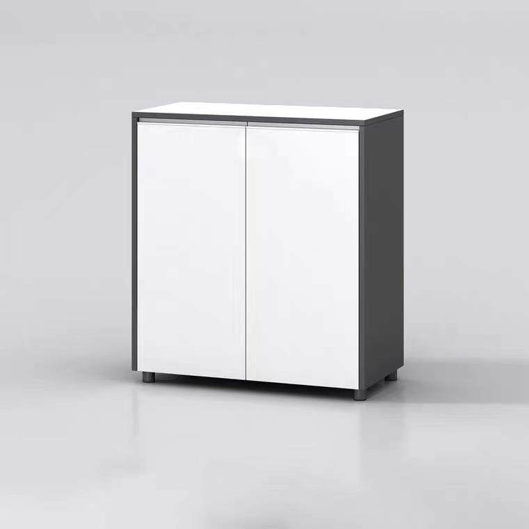 办公文件收纳柜木质办公室边柜桌下矮柜档案资料储物柜带锁