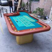 1.4 轮盘桌子娱乐场筹码 台2.6 0.8米