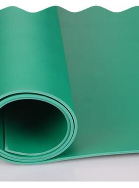 PVC卷材塑胶板 工程工作台垫 绿色地垫软板 商用家用贸易无异味