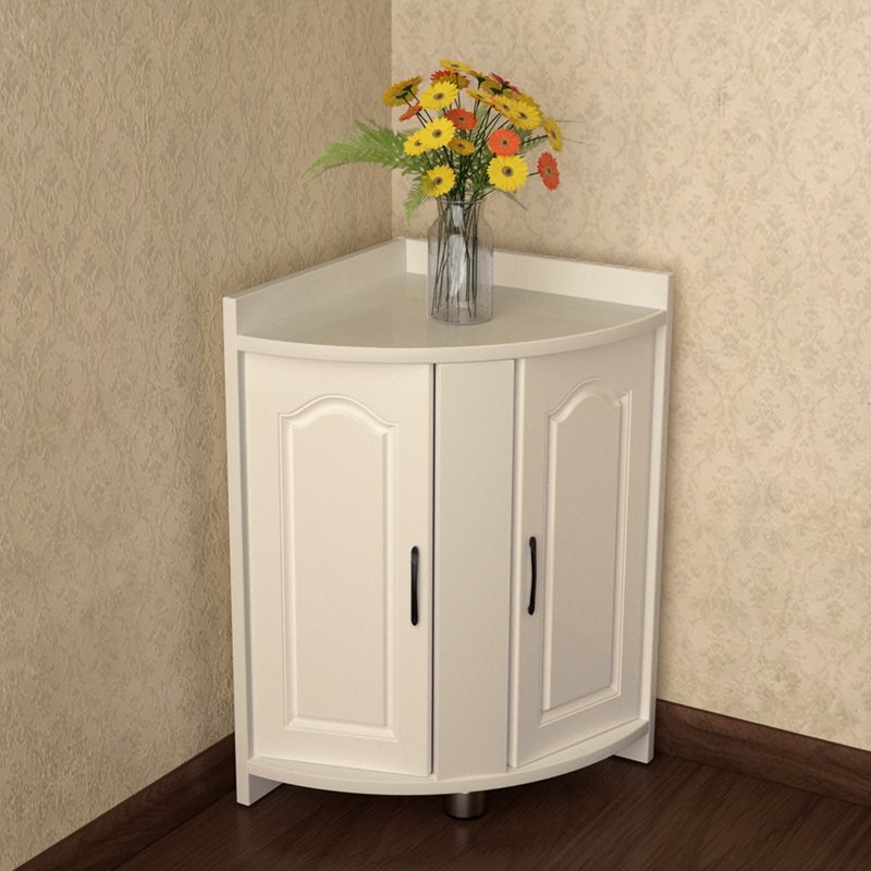 角柜转角柜小尺寸矮三角柜客厅角落三角形储物柜拐角墙角柜置物架