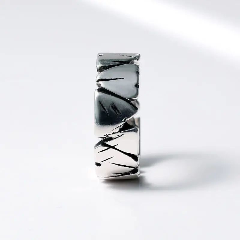 1Pcs Bague Homme Rings for Men Irregular Para Hombres Jewelr
