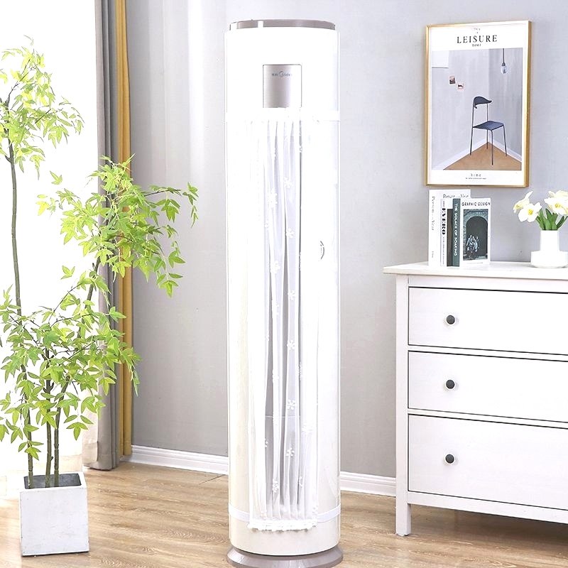 立式空调挡风帘布孕妇婴儿防直吹出风口圆形柜机柔风免粘松紧带式,居家布艺,柜类遮挡帘,淘宝优惠券,粉丝福利购,淘宝优惠卷