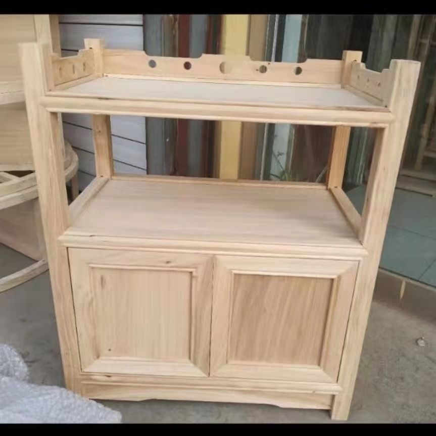 餐边柜2025新款客厅清仓茶水柜实木高档实木茶柜博古架网红简约