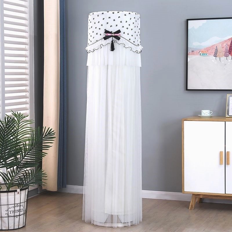 空调罩套柜机圆形圆柱格力客厅美的海尔柜式奥克斯立式空调防尘罩