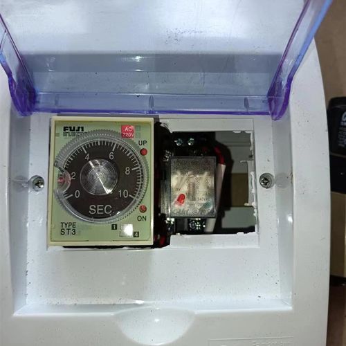 实体定制冲床专用感应吹气控制器喷气220V时间可调计时数显计数控