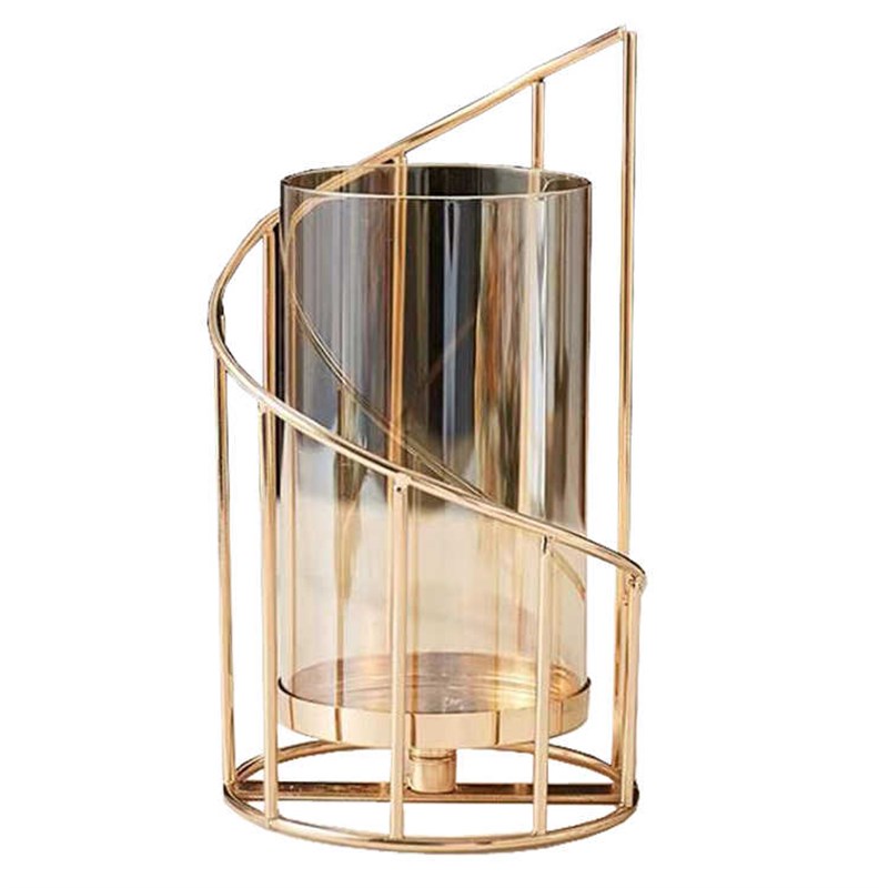 浪漫蜡烛台摆件客厅餐r桌欧式奢华铁艺装饰烛光晚餐道具日用品