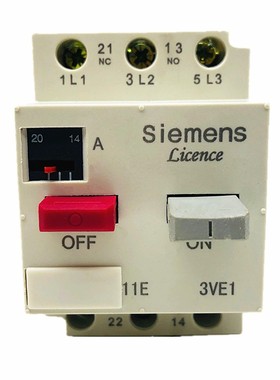 马达保护开关 电动机保护器DZ108-20A3VE1015-2NU00 1AX-32A断路