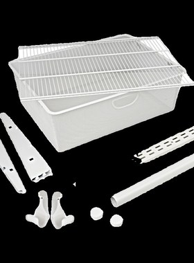 800库金属储藏室储物间收纳 定制环保层板支架 玄关家用柜组合