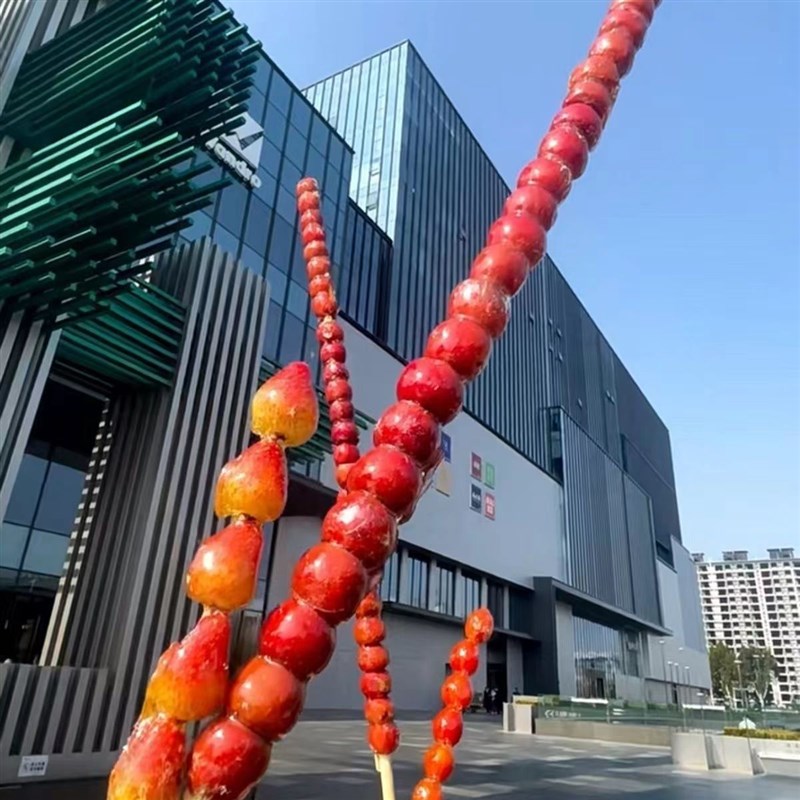 10毫米60-150cm长糖葫芦竹签商用竹签diy竹签V加粗竹竿竹子杆