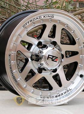 适用帕杰罗猎豹五十铃BJ212切诺基2500勇士LC80风骏16寸越野轮毂