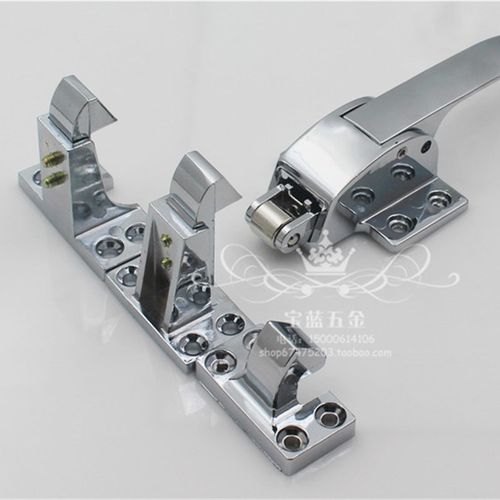 调式烘箱门锁 冰柜锁扣搭扣把手冷库门锁烘箱锁 平门拉手烤箱配件