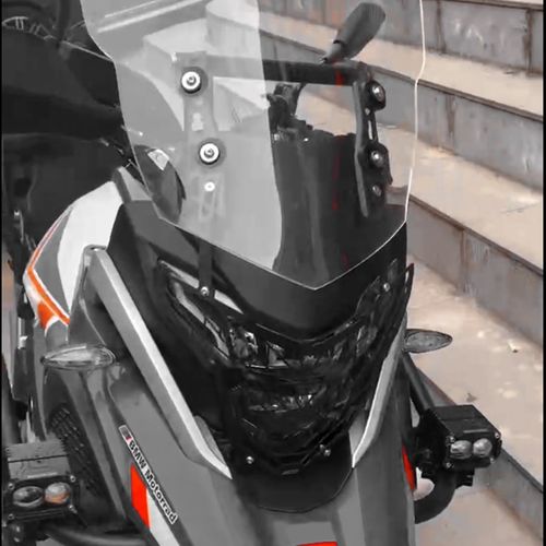 适用于凯越525X 400x 500x前挡风玻璃加高护胸挡风板前挡改装配件