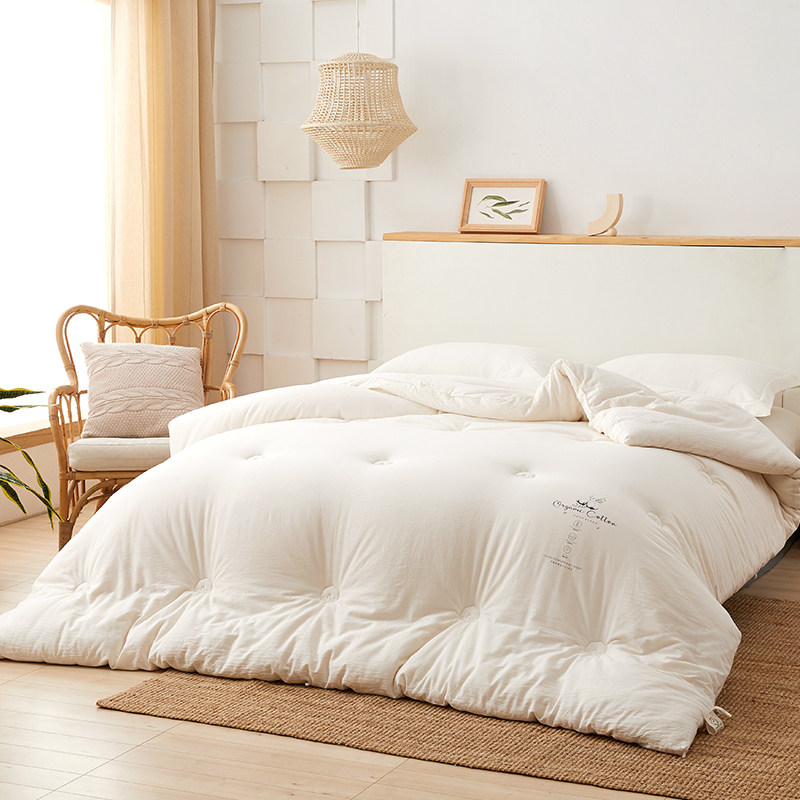 A类高支全棉亲肤冬被100%棉花被被芯加厚保暖家用单双人舒适被子,床上用品,棉花被,淘宝优惠券,粉丝福利购,淘宝优惠卷