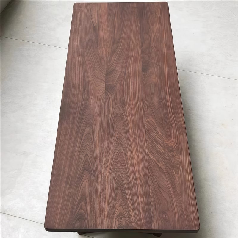 北美胡桃木板原木实木桌板餐桌书桌电脑升降桌面板V吧台装饰板定