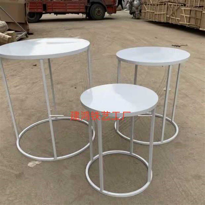新款婚庆道具简约风铁艺圆形甜品台路引婚礼舞台装饰摆件橱窗布置,节庆用品/礼品,路引,淘宝优惠券,粉丝福利购,淘宝优惠卷