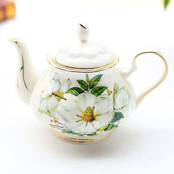 骨瓷咖啡壶茶壶家用手冲大容量欧式茶具下午茶茶壶耐高温,餐饮具,咖啡壶,淘宝优惠券,粉丝福利购,淘宝优惠卷