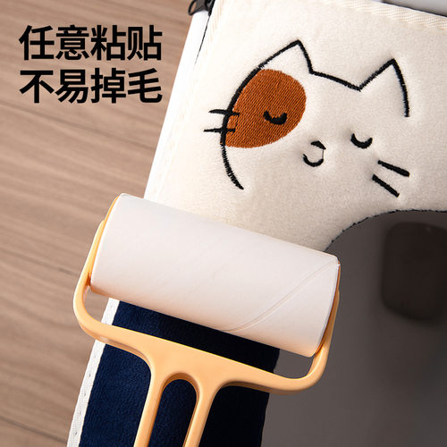 躲猫猫提手马桶垫粘扣式拉链式坐垫秋冬季坐便套刺绣图案马桶套垫