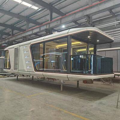 鲁班筑出口太空舱民宿带厨房特色高端移动别墅公寓Modular House