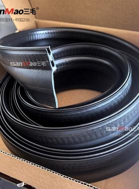 RV房车滑出夹胶密封条旅居车露营车滑出黑色橡胶密封件018-546