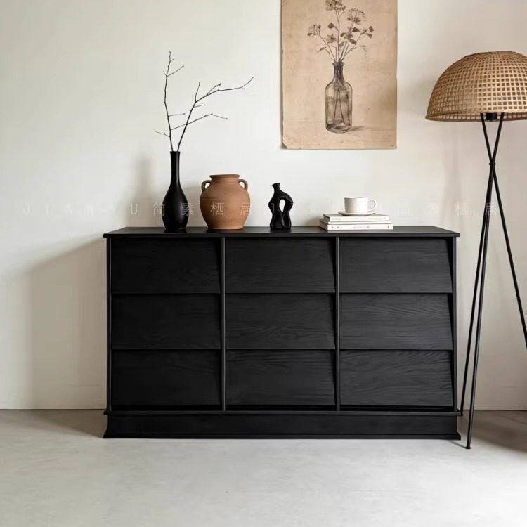 中古风九斗柜客厅收纳卧室储物柜复古风餐边柜沙发床尾抽屉六斗柜,住宅家具,斗柜,淘宝优惠券,粉丝福利购,淘宝优惠卷