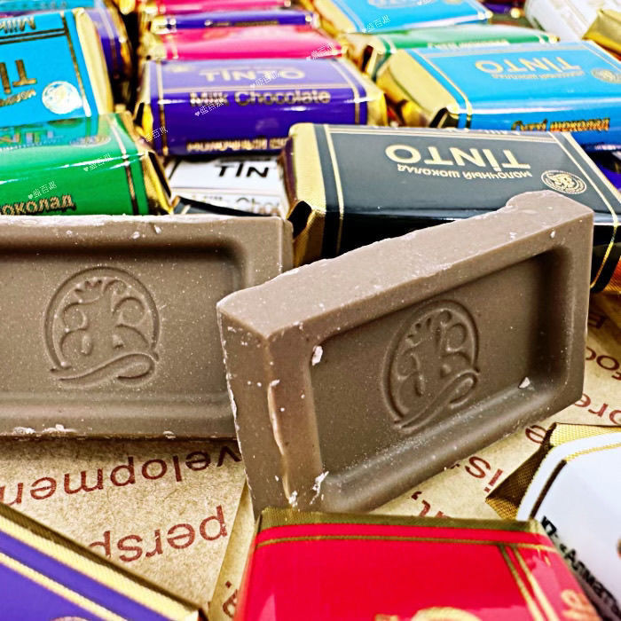 哈萨克斯坦巧克力原装进口纯可可巧克力糖果喜糖婚庆巧克力
