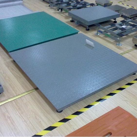 碳钢小地磅3吨500g落地秤仓库车间使用平板称带打印