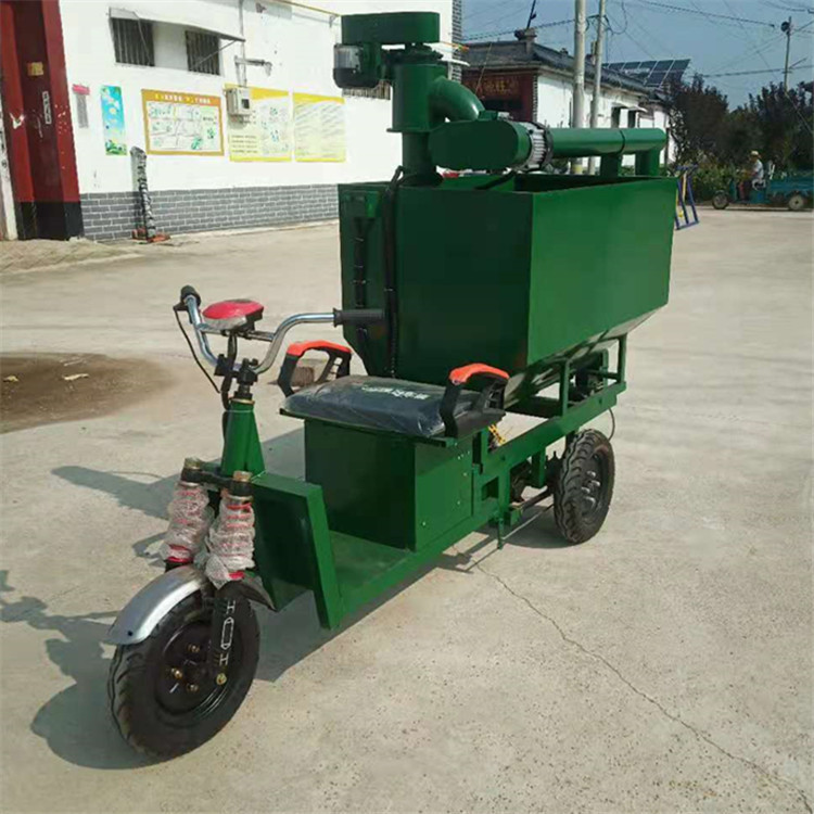 2吨餐厨垃圾喂虫车1千斤爬坡电动自动投料车48伏72伏猪场喂料车