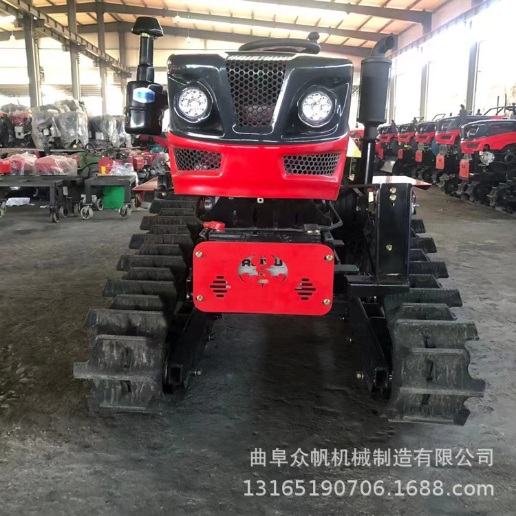可推土旋地多功能耕田机乘坐式山地丘陵开荒犁地机耕整机