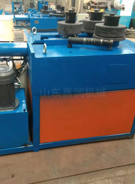 角铁内外卷圆机 平台式液压盘圆机 槽钢扁钢卷弧机