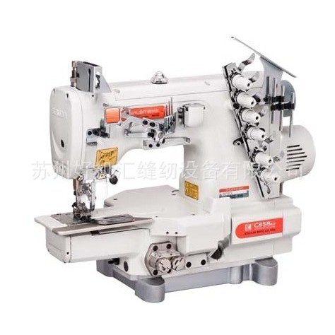 银箭绷缝机 银箭牌C858K-W922-456四针六线绷缝机 SIRUBA
