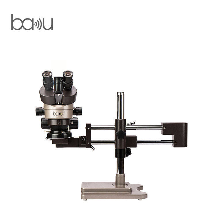 巴酷BA-010T电子显微镜珠宝鉴定手机电路板维修玉石放大镜可倒