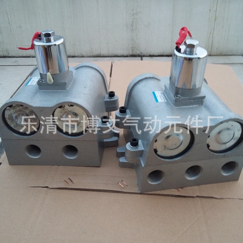 DN20二位五通截止换向电磁阀K25JD-20 PT3/4螺纹6分