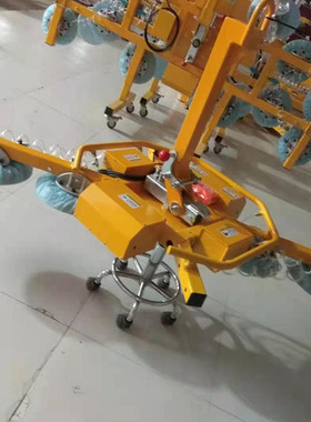 400-800kg电动玻璃真空吸吊机不锈钢板吸盘吊具移动式上料吸盘机