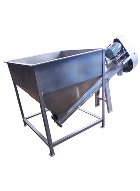 GLS圆管上料机 大料斗储料快速提升上料机 1米起步尺寸可定厂直销