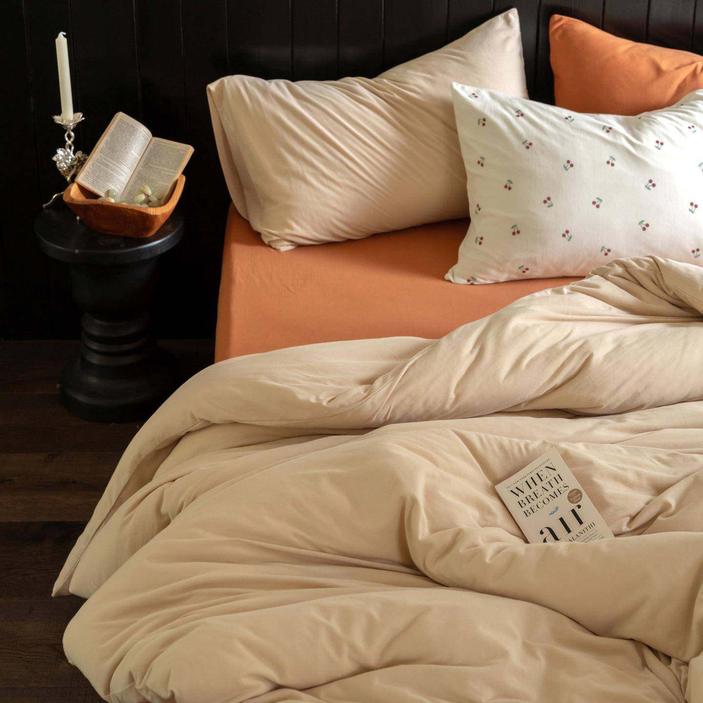 isn风混搭碎花全棉天竺棉床上五件套纯棉针织棉被套1.8m床上用品4,3C数码配件,其它配件,淘宝优惠券,粉丝福利购,淘宝优惠卷