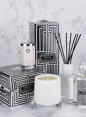 VOTIVO香薰炉匠人炫酷系列香氛无火香薰蜡烛进口精油卧室礼盒