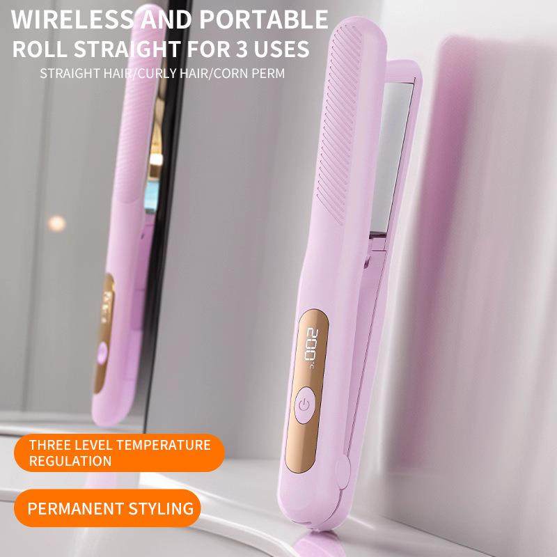新款多功能蓬松玉米烫卷发棒女卷直三用拉发电夹板温控家用直发器,3C数码配件,其它配件,淘宝优惠券,粉丝福利购,淘宝优惠卷
