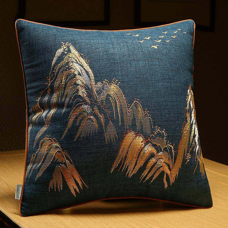 新中式抱枕客厅沙发靠垫中国风办公室腰枕大号靠背垫含芯靠枕套,3C数码配件,其它配件,淘宝优惠券,粉丝福利购,淘宝优惠卷